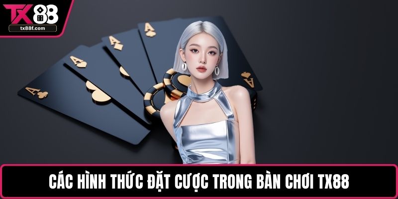 Các hình thức đặt cược trong bàn chơi TX88