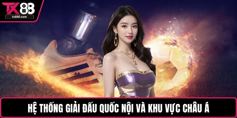 Hệ thống giải đấu quốc nội và khu vực châu Á